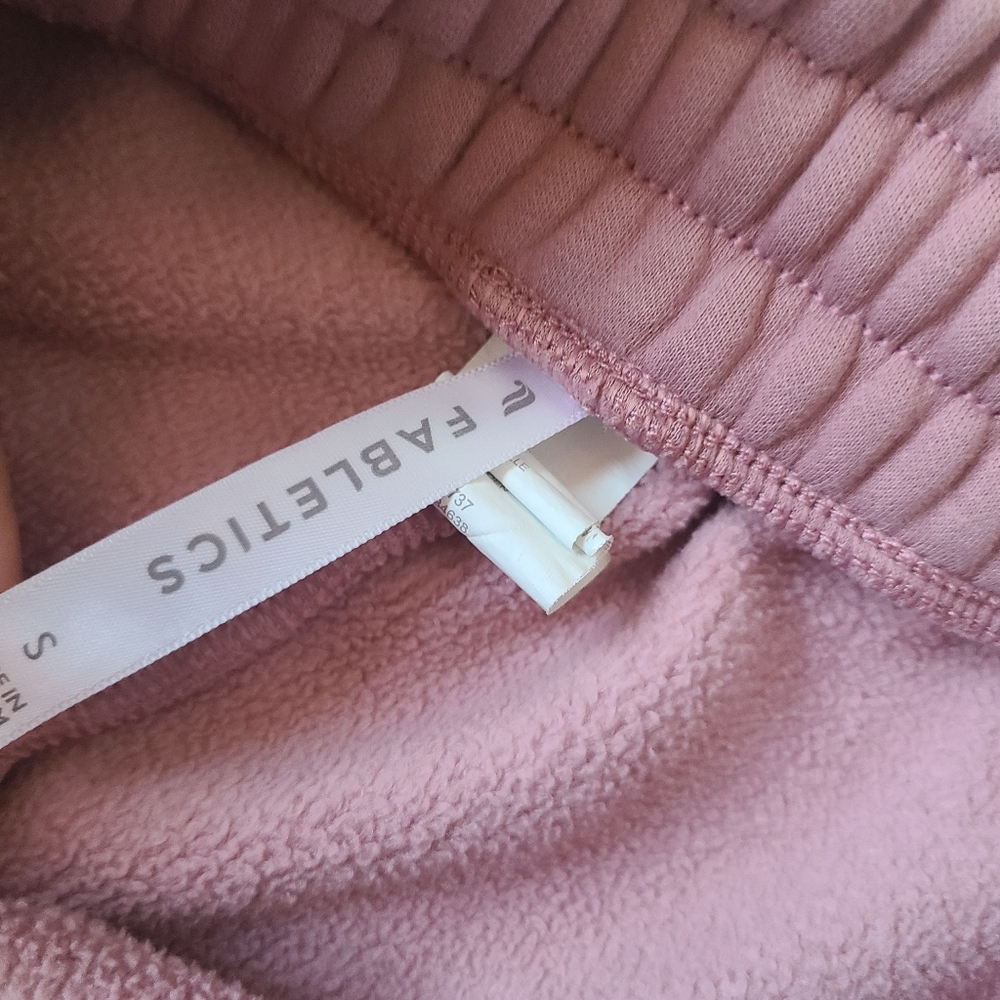 #30 Fabletics Pink Jogger Sweat Pants Women's Size S - Picture 4 of 9